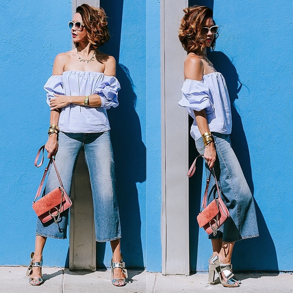 J Crew Rayner Wide Leg Jeans